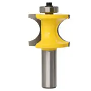 1 Pcs Bullnose Router Bit 3/8"r - 3/4" Bead - 1/2" Shank