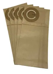 5pk Vax Vacuum cleaner bags to suit Commercial Advance Backpack
