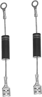 LOORGVEL 2pcs High Voltage Diode Replacement Kit for Microwave Oven Repair Universal Rectifier Parts