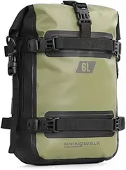 Waterproof 6L Motorcycle Side Frame Bag, Universal Crash Bar Bag, Riding Tools Storage Accessory for Bumpers