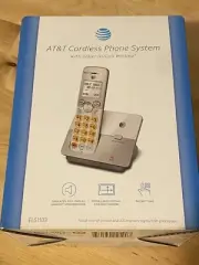 Cordless Phone AT&T EL51103 DECT 6.0 Handset, Silver