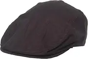 [Cool4] A03 Linen Flat Cap Vintage Gatsby Cap Retro Hat