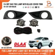 DLAA E4 Fog Lamp Spot light For MAZDA BT-50 BT50 Pickup UP UR 12-18 Black Cover