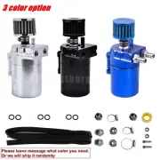 300ML Oil Catch Can Kit Reservoir Baffled Tank with Breather Filter Universal AL (for: Honda Civic)