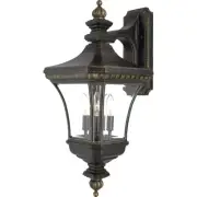Quoizel 3 Light Devon Outdoor Wall Lanterns Imperial Bronze - DE8961IB