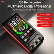 ZL116 LCD Digital Multimeter AC DC Voltmeter Ammeter Resistance Ohm Meter 9999