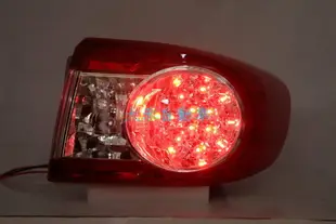 大禾自動車 副廠 原廠外型 紅白晶鑽尾燈 適用 TOYOTA 豐田 ALTIS 10-13