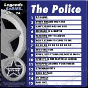 THE POLICE LEGENDS SERIES VOL-24 KARAOKE CD+G NEW IN PLASTIC w/PRINT