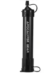 APOCALYPSE GEAR Personal Survival Water Filter Straw