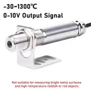 -30~1300℃ 0-10V Non-contact Infrared Thermometer Sensor Online Temperature Tool