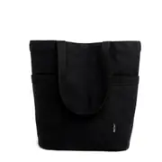 Women Canvas Handbag Shoulder Bag Beach Travel Tote Grocery Shopping Storage Pouch BLACK COLOR