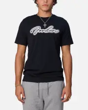 [JORDAN] Jordan Jumpman Flight Mvp T-shirt Black/sail - Size L L Black/Sail