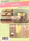 Nursery Storage Organizers ~ Hamper ~ Laundry Basket Liners - Simplicity 4631