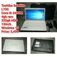 在飛比找旋轉拍賣優惠-Toshiba Satellite L730Core i5-