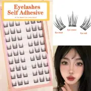 Self Adhesive Eyelashes No Glue Needed False Lashes Waterproof Wispy Fluffy
