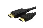 Astrotek AT-DPHDMI-2 DisplayPort DP to HDMI Adapter Converter Cable 2m - Male to Male 1080P