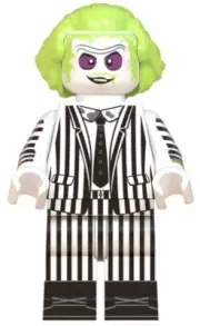 Brand New BEETLEJUICE LEGO MINIFIG FIGURE IN Package To Build!!