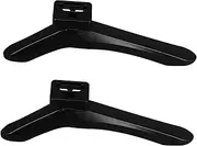 Zerodeko 1 Pair Tv Stand Legs Sturdy Replacement Base for Tvs Monitors Chic Design for Living Office Use Secure Support for Various Models Enhances Aesthetic Appeal