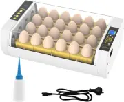 Advwin 24 Eggs Automatic Egg Incubator, Poultry Hatching Eggs Chicks with Automa