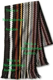 NEW WITH TAGS MISSONI TARGET ZIG ZAG WINTER SCARF FREE SHIPPING USA