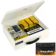 Money Safe Box for Home & Fireproof Money Bag, 0.33 Cubic Feet Lock Box with ...