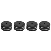 4Pcs 40X20Mm Aluminum HiFi Speaker Isolation Stand Turntable Feet Pad L7N8