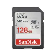 SanDisk Ultra Series SDXC Memory Card - 128GB UHS-1 - Class 10 - Up to 140MB/s [SDSDUNB-128G-GN6IN]