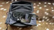 NEW LEUPOLD Refuge Sunglasses Matte Black Shadow Gray Flash Polarized. LAST PAIR