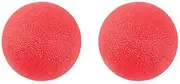 AIMALL 2PCS Dog Chew Rubber Balls – Durable Floating TPR Fetch Toy for Puppies & Small Dogs, Bite Resistant, Bouncy, for Indoor Outdoor Play