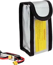 Fireproof Battery Bag | Battery Storage Pouch,Portable Safety Boxes for Transportation, Wear-Resistant Charging Bag