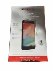 ZAGG Invisible Shield Glass Screen Protector for iPhone 8 Plus 7 Plus 6s Plus 6+