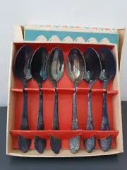 NEW 1967 Vintage Soviet spoons Dessert spoons Teaspoons A set of tablespoons