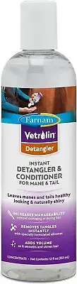 Farnam Vetrolin Detangler - Instant Detangler & Conditioner for Mane & Tail