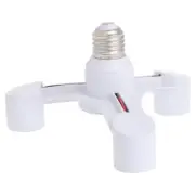E27 Base Socket Splitter LED Light Lamp Bulb Adapter Suitable for LED Bulbs