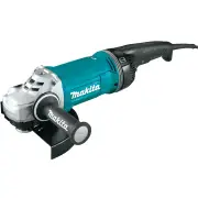 Makita GA9070X1 - Angle Grinder 230mm (9") 2400W Soft Start Anti Restart Mech Brake