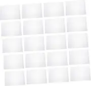 DOITOOL 50Pcs Transparent Book Covers Scratch Protective Sleeves for School Textbooks Pet Material for Students Professionals
