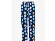 Peter Alexander Women’s Flannelette Blue Spot Pyjama Pants - Size L - BNWT
