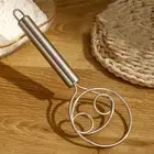 Cream Whisk Double Hole Flour Cake Mixer Dough Coil Mixer Kitchen Tools $d
