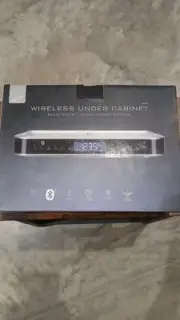 iLIVE Wireless Under Counter Bluetooth Radio System New In Box