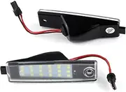 DEMULAX 2X 12v, for Lexus RX300, for Toyota Harrier Hiace Highlander ASU40, for Land Cruiser 200 Scion XB NCP31 Car LIGHT License Plate Lights White Car Number Plate Light