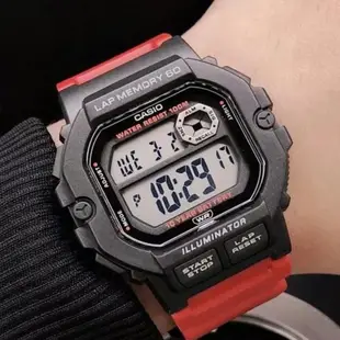 【WANgT】CASIO 卡西歐 WS-1400H 復古風造型 數位 休閒 運動 慢跑 跑步 計時電子錶