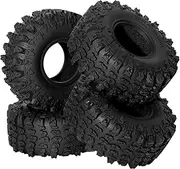 Generic 4pcs RC Car Tires Replacement Part Crawler Crawler Car Tires Models Accessories for 1/10 RC Trucks Crawler