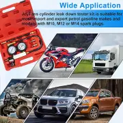 PROFESSIONAL Car Engine Compression Cylinder Leak Down Tester Detector Leakage