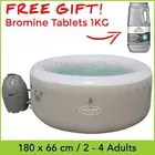 Bestway Lay Z Spa TAHITI AirJet Inflatable Portable Outdoor Spa Hot Tub 2 -4 ppl