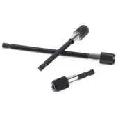 1/3PCS 1/4 Inch Hex Shank Quick Release Screwdriver Bit Holder Extension Bar