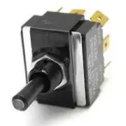 LT-2561-701-012 Carling Red Lit Tip toggle switch,On-Off-On,12 Volt