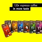 FREE SHIPPING 120x Plus Nespresso coffee pods capsules: like LavAzza, Starbucks