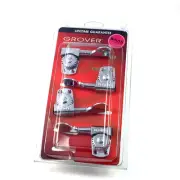 Grover Chrome Titan Heavy Duty 2+2 Bass Guitar Tuners Machine Heads 145C