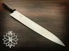 Sujihiki Knife 27cm / 10.6in Sakai Kikumori Molybdenum Steel Slicing Knife Japan