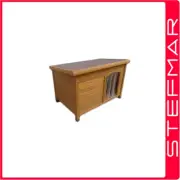 Dog Kennel Timber Wooden Comfort Cabin w/door Large 116Wx79Dx82H cm